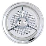 Deluxe Tri-bar Spinner Style Wheel Covers 15