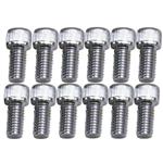 Chrome Allen Head Header Bolts 3/8