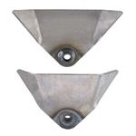 Radius Rod/4-Bar Frame Mounting Brackets 1/2