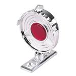 Universal Rear View Mirror Plastic Chrome