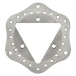 Ultra Lite Titanium Front Scalloped Rotor