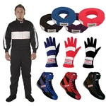 Speedway SFI 1 One-Piece Driving Suit Combo