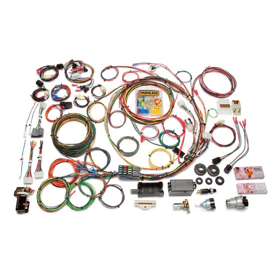 Painless Wiring 10118 21 Circuit Wire Harness, 1967-77 ... painless 50102 wiring diagram 