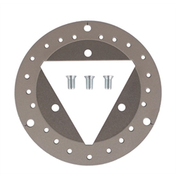 Ultra Lite Brakes T-250-9875-3 Titanium Ceramic Solid Front Rotor