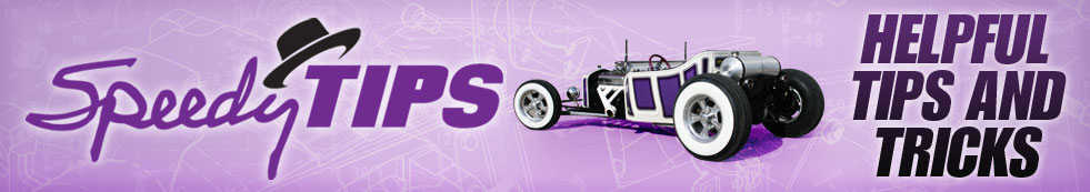 Helpful Tips from Speedy Bill Speedy Tips Banner