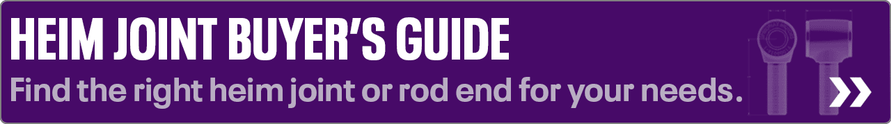 Heim Joints and Rod Ends Buying Guide