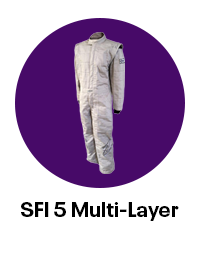 SFI 5 Multi-Layer Racing Suits