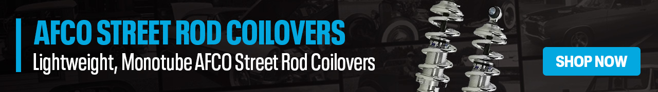 AFCO Street Rod Coilovers | Lightweight, Monotube AFCO Street Rod Coilovers